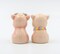 Hand Painted Ceramic Happy Pigs Salt And Pepper Shakers, Home Décor, Gift for Her, Gift for Mom, Kitchen Décor, Farmhouse Decor